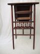 Antique Ornate Ball & Stick Two Drawer Sewing Or Phone Stand - 16 X 11 Top 1800-1899 photo 5