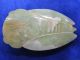 Vintage Jade Hand Carved Large Cicada Pendant Other Asian Antiques photo 1