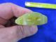 Vintage Jade Hand Carved Large Cicada Pendant Other Asian Antiques photo 3