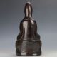 Collectable Brass Gilt Handwork A Buddism Godness Kwan - Yin Statue W Xuande Mark Kwan-yin photo 3