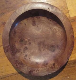 Duncan Currie Handmade - Tirned Burled - Burr Elm Wood Bowl photo