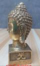 Chinese Bronze Carved Statue ' Buddha ' S Head Other Antique Chinese Statues photo 2