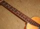 Fine Old Antique German Parlor Guitar,  Plays And Sounds Well String photo 1