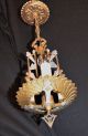 Vtg Art Deco Cast Metal Chandelier Ceiling Fixture 1920 ' S Chandeliers, Fixtures, Sconces photo 5