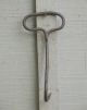 Old Vintage Hand Forged Hay Hook Blacksmith Made Primitive Rustic Farm Tool A Primitives photo 3