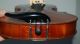 Fine Antique Handmade German 4/4 Fullsize Violin - About 1920 String photo 7
