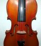 Fine Antique German Fullsize 4/4 Master Violin - 4 Corner Blocks String photo 1