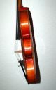 Fine Antique German Fullsize 4/4 Master Violin - 4 Corner Blocks String photo 3