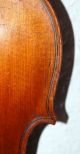 Fine Antique German Fullsize 4/4 Master Violin - 4 Corner Blocks String photo 4