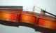 Fine Antique German Fullsize 4/4 Master Violin - 4 Corner Blocks String photo 7