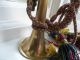 Vintage Army Brass Bugle? With Military Cord Brass photo 1