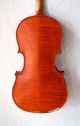 Fine Antique German Fullsize 3/4 Master Violin - 4 Corner Blocks String photo 1