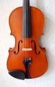 Fine Antique German Fullsize 3/4 Master Violin - 4 Corner Blocks String photo 2