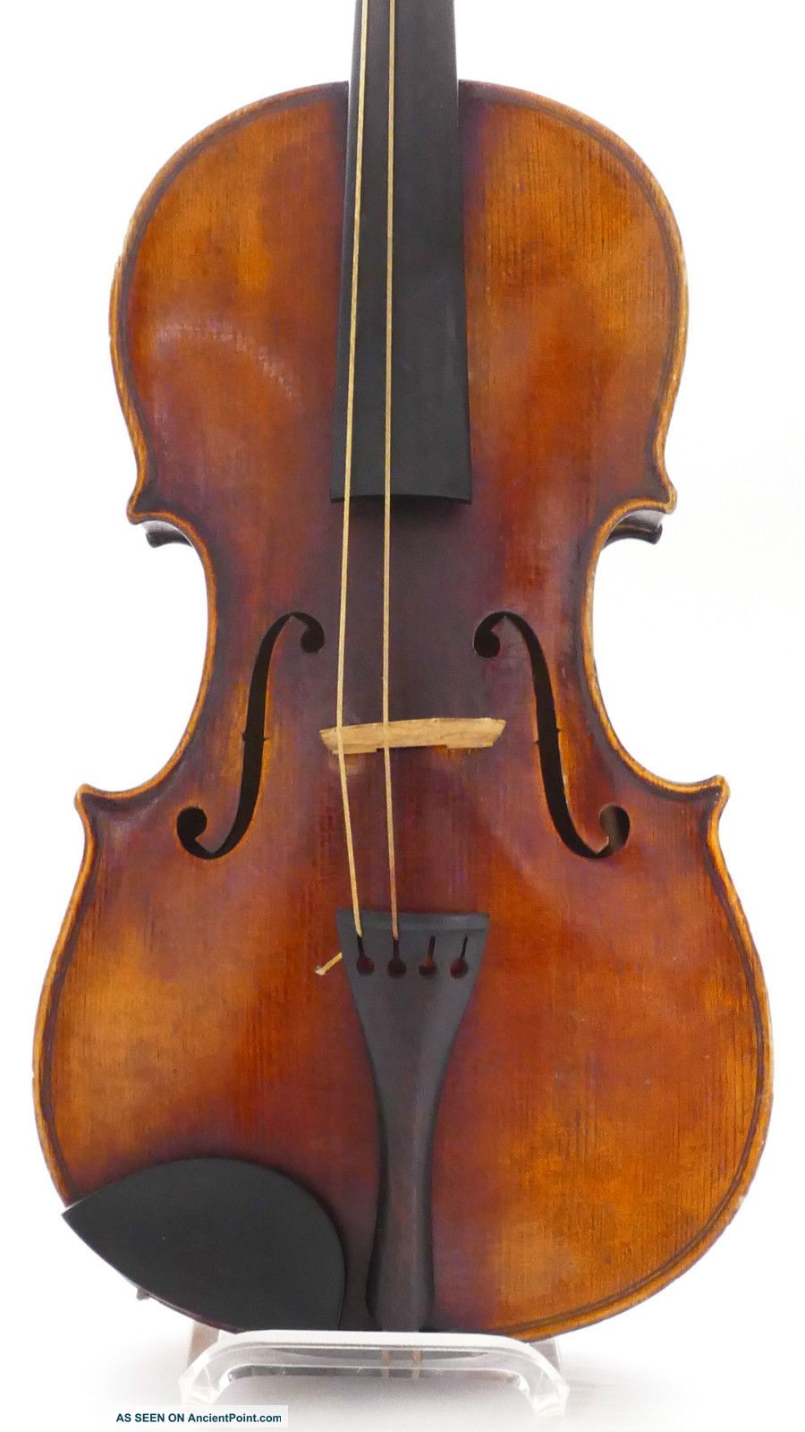 Antique Old Violin,  Case Violino Violine Viola Violino German Germany No,  3 String photo