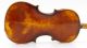 Antique Old Violin,  Case Violino Violine Viola Violino German Germany No,  3 String photo 1