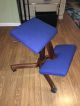 Danish Modern Varier Stokke Variable Balans Wing Ergonomic Kneeling Chair Mid-Century Modernism photo 3