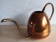 Art Deco Style Copper & Brass Indoor Plant Watering Can Art Deco photo 2