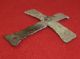 Knights Templar Ancient Artifact Bronze Cross Applique Circa 1100 Ad - 2884 - Other Antiquities photo 4