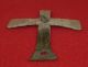 Knights Templar Ancient Artifact Bronze Cross Applique Circa 1100 Ad - 2884 - Other Antiquities photo 5