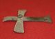 Knights Templar Ancient Artifact Bronze Cross Applique Circa 1100 Ad - 2884 - Other Antiquities photo 6