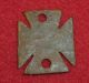 Knights Templar Ancient Artifact Bronze Cross Applique Circa 1100 Ad - 2883 - Other Antiquities photo 1
