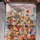 Tibetan Nepal Silk Embroidered Thangka Taoism - 八仙过海 84 Paintings & Scrolls photo 1