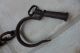 Antique Iron Chain Leg Shackles With Two Padlock,  Two Keys Very Rare Other Ethnographic Antiques photo 10
