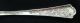 Century Sterling Silver Royal Rose Master Butter Knife From 1938,  6.  875 