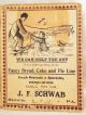 J F Schwab Needle Case Stowe Pa Advertising Premium Uneeda Needles 1907 3 Needles & Cases photo 3