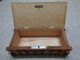 Vintage Wooden Box Carved Antique Cigarette Case Tabacco Box Studded Chest Euc Boxes photo 6