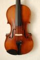 Fine Antique Handmade German 4/4 Fullsize Violin - Around 100 Years Old String photo 1