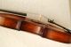 Fine Antique Handmade German 4/4 Fullsize Violin - Around 100 Years Old String photo 8