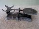 Antique Balance Scale Vtg Cast Iron Reading Hardware Co,  5 Weights,  Reading,  Pa Scales photo 4
