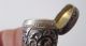Group 10 Antique Sewing Items - 9 Are Sterling Silver - Unger Bros Thimble Case Thimbles photo 7