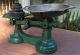 Antique Counter - Top Cast - Iron Scale,  Pan & 5 Weights Embossed 