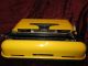 Rare Yellow Manuel Typewriter Privileg 350 T - Designed By Olivetti For Quelle Typewriters photo 4