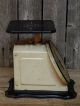 Antique Primitive Rare Black & White Farm Kitchen Scale 24 Lbs Primitives photo 4