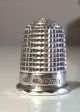 Antique 1903 Charles Horner Chester England Sterling Silver Thimble Size 11 Thimbles photo 2