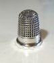 Antique 1903 Charles Horner Chester England Sterling Silver Thimble Size 11 Thimbles photo 4