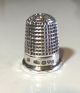 Antique 1903 Charles Horner Chester England Sterling Silver Thimble Size 11 Thimbles photo 5