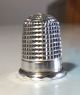 Antique 1903 Charles Horner Chester England Sterling Silver Thimble Size 11 Thimbles photo 6