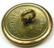 Antique Brass Livery Button - Dual Crest - Arm Holds Cross - Alpaca In Crown Buttons photo 1