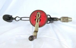 1921 Mllers Falls Tool Company 2 Speed Breast Drill With Level photo