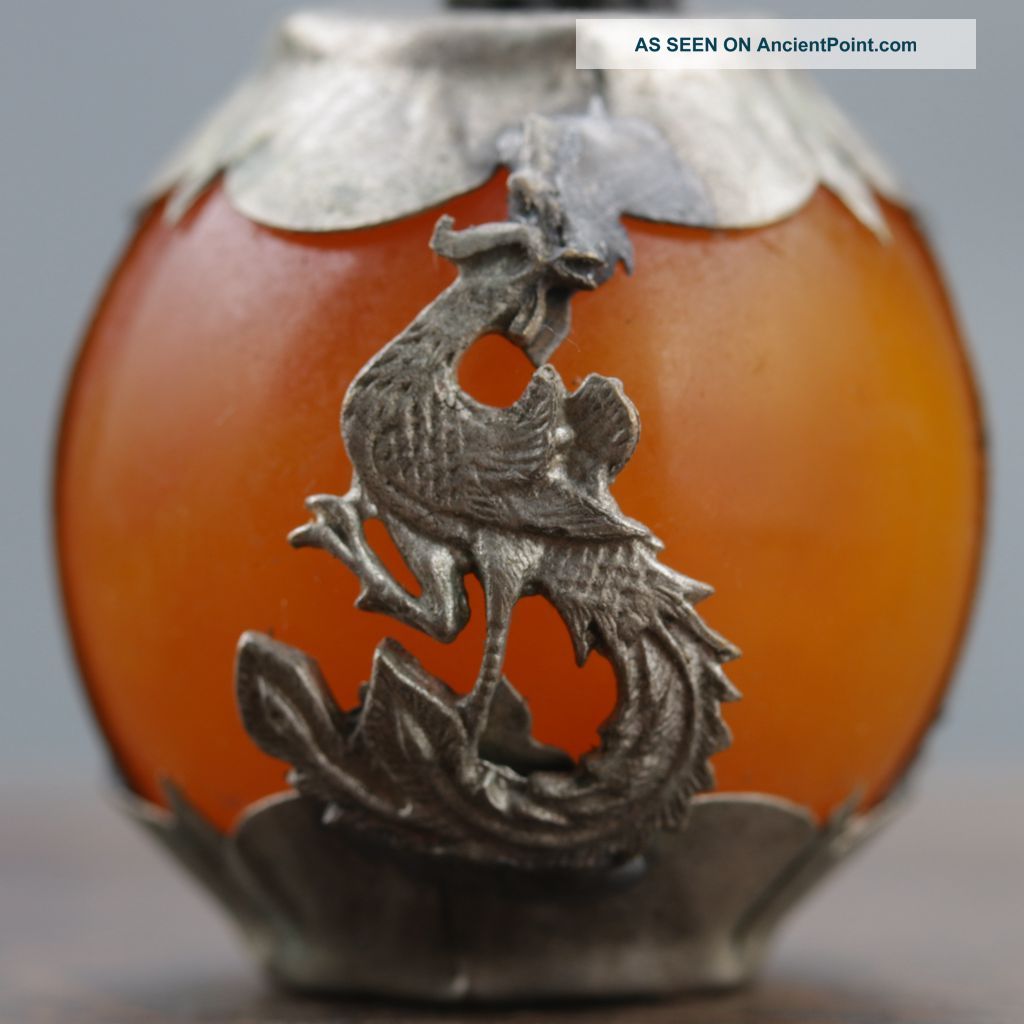 Collectable Beeswax Armor Tibetan Silver Hand - Carve Zodiac Statue - - Mouse Other Antique Chinese Statues photo
