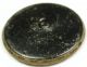 Antique Brass Button Lg Sz Majestic Lion Head Design - 1 & 7/16 