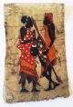 African Batik Art Maasai Kenya Textil Fabric Vintage 1994 Vf 2 Other African Antiques photo 8