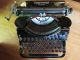 Vtg Art Deco Underwood Campion Typewriter Wt Cace C1936 Referbished Portable Us Typewriters photo 2