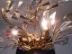 Stunning Mid Century Crystal Chandelier Gilded Brass 1960s/70s Bakalowits Era Mid-Century Modernism photo 2