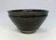 A008: Chinese Pottery Ware Tea Bowl Tenmoku - Chawan With Tasteful Repair. Bowls photo 2
