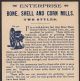 Antique Enterprise Grinder Bone Shell Corn Mill Chicago Worlds Fair Indian Card Meat Grinders photo 5